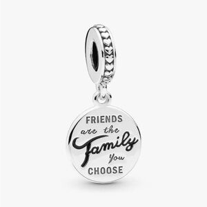 Pandora Family Silver Charm